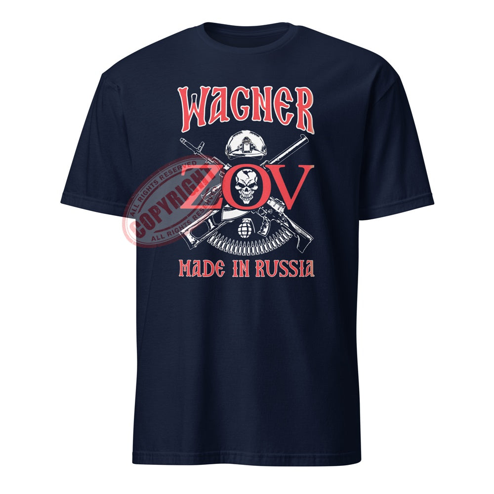 T-shirt Tshirt Groupe Wagner ZOV Made in Russia militaire armée russe