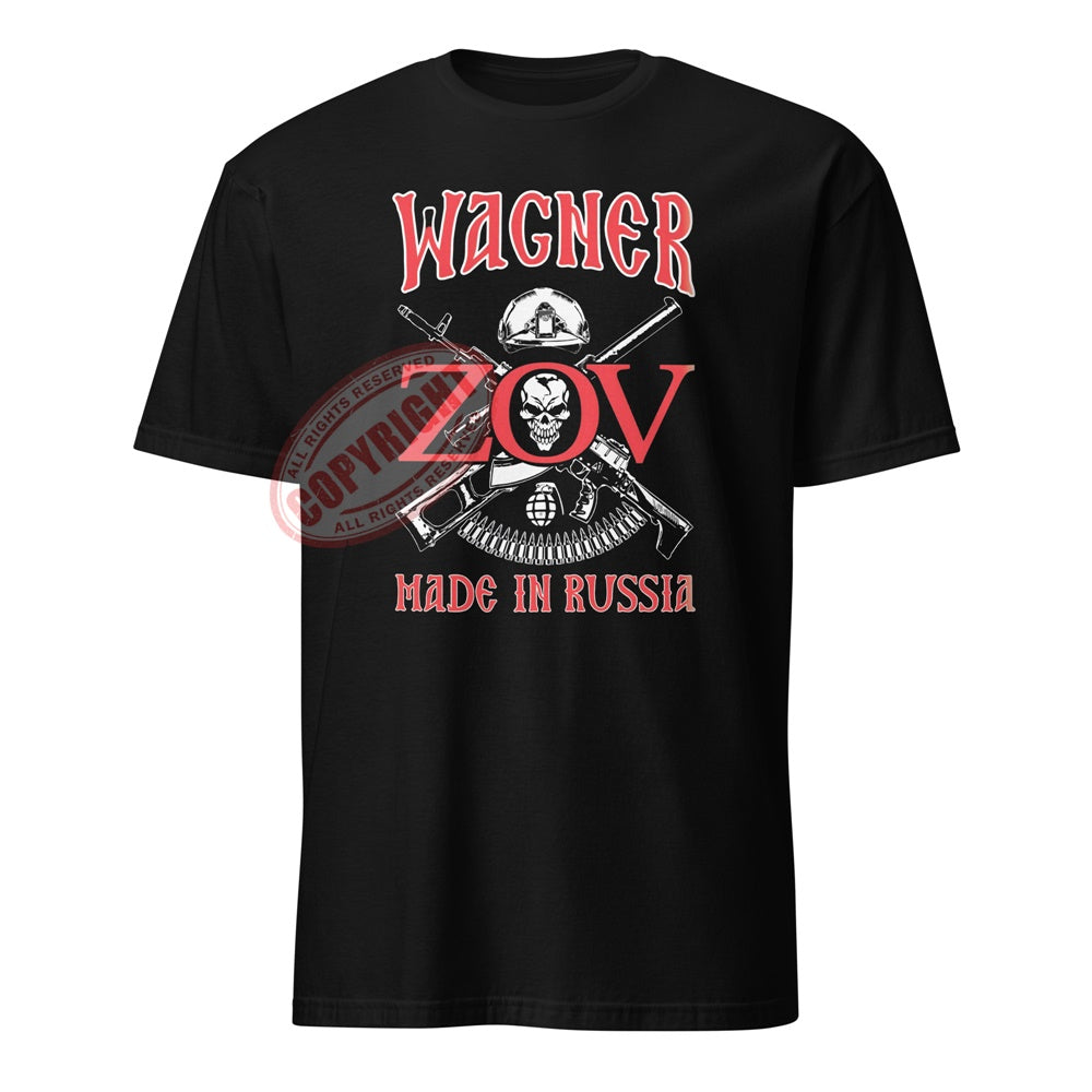 T-shirt Tshirt Groupe Wagner ZOV Made in Russia militaire armée russe