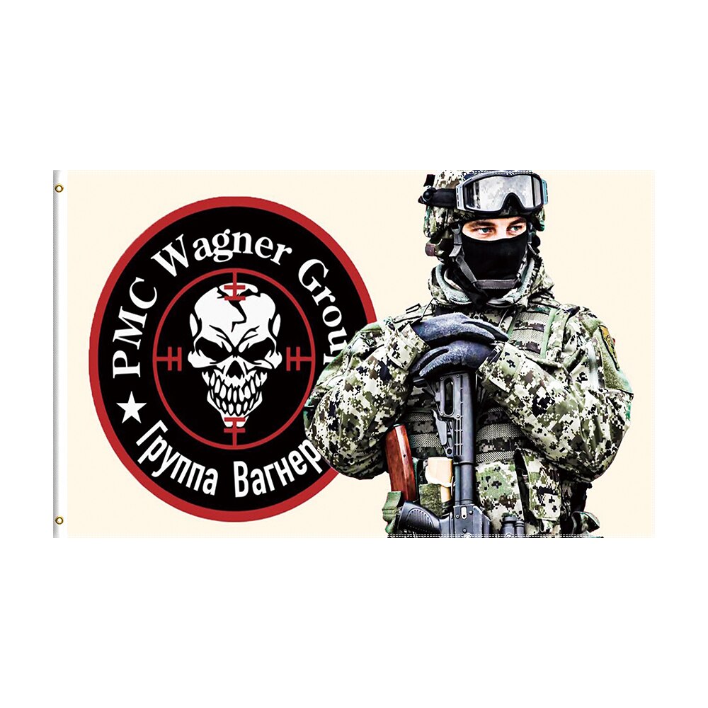 Drapeau Russie Wagner Group Mercenaires Mercenaries Russia - RUSSIAFR