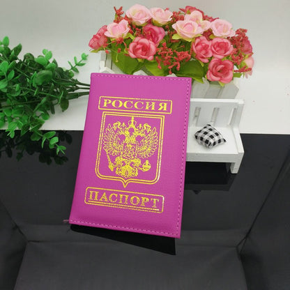 Porte Passeport couverture Russie voyage protecteur - RUSSIAFR