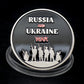 Médaille Pièce 2022 Vladimir Poutine Putin Russia Russie Ukraine War - RUSSIAFR