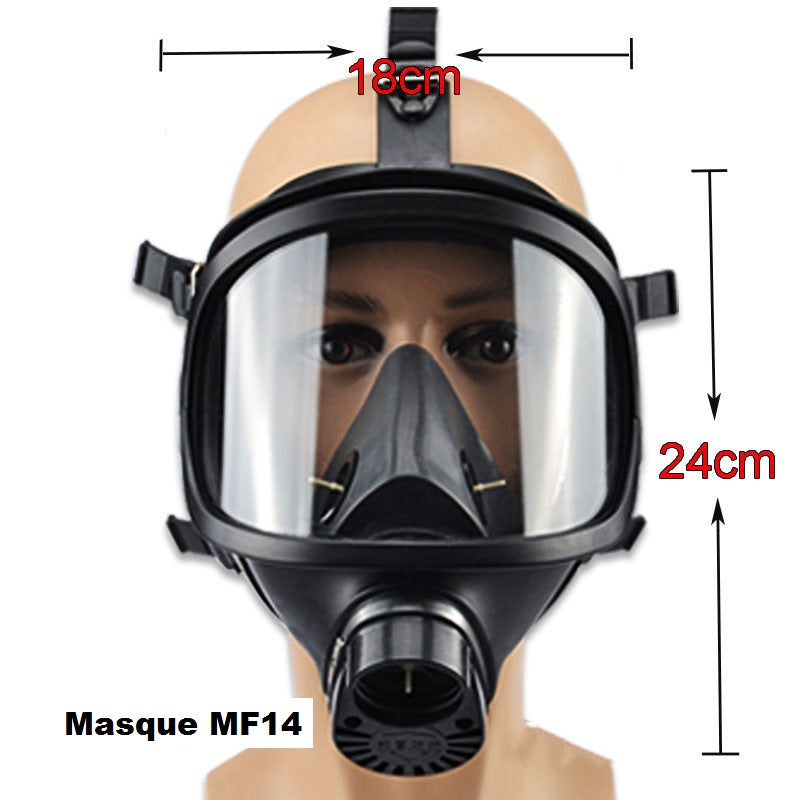 Masque de protection chimique