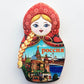 MAGNET AIMANT DE REFRIGERATEUR 3D SOUVENIRS DE RUSSIE MOSCOU KREMLIN POUTINE - RUSSIAFR