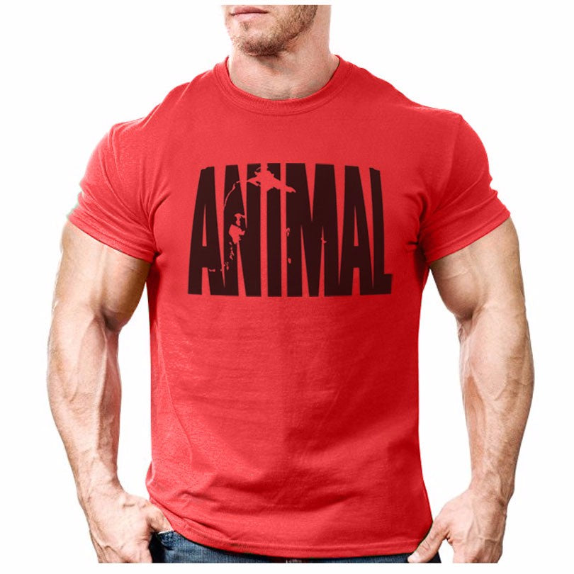 T-SHIRT BODYBUILDING FITNESS ANIMAL RUSSIA - RUSSIAFR